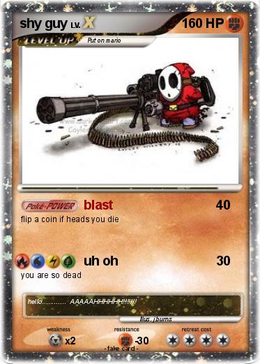 Pokemon shy guy
