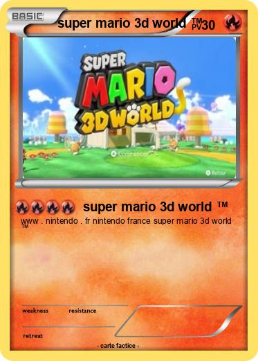 Pokemon super mario 3d world ™