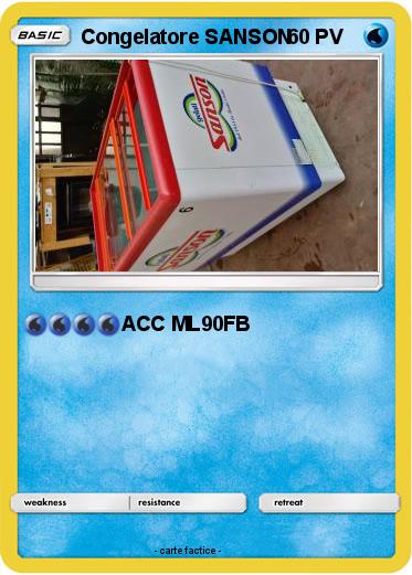 Pokemon Congelatore SANSON
