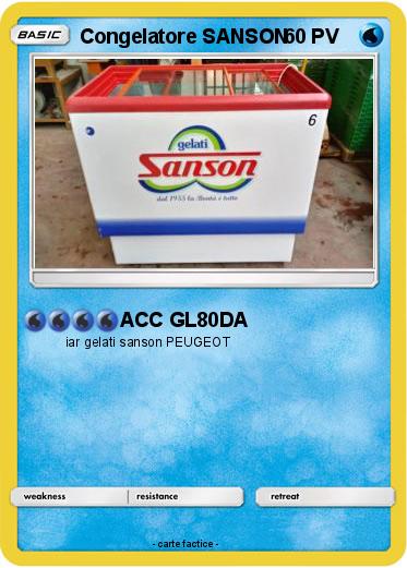 Pokemon Congelatore SANSON