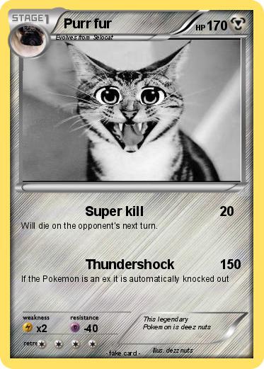 Pokemon Purr fur