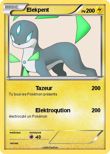 Pokemon Elekpent