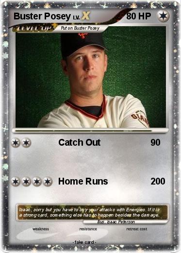 Pokemon Buster Posey