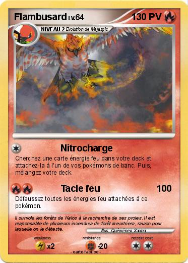 Pokemon Flambusard