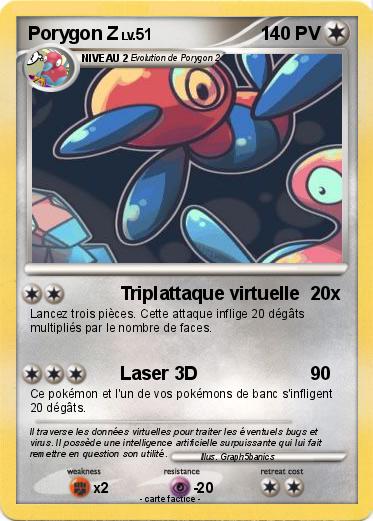 Pokemon Porygon Z