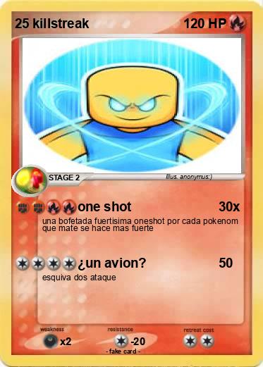 Pokemon 25 killstreak