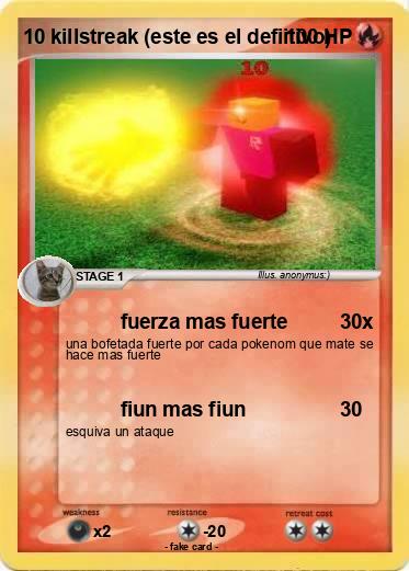 Pokemon 10 killstreak (este es el defiitivo)