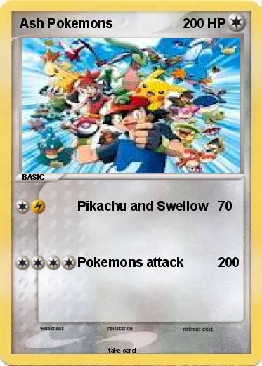 Pokemon Ash Pokemons