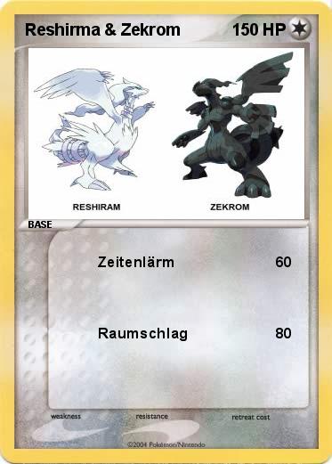 Pokemon Reshirma & Zekrom