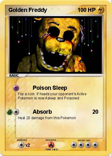 Pokemon Golden Freddy