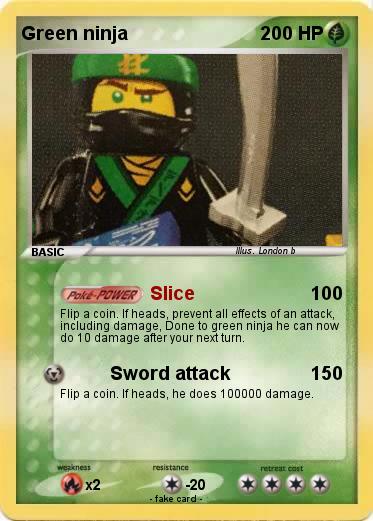 Pokemon Green ninja