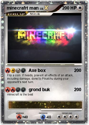 Pokemon minecrafrt man