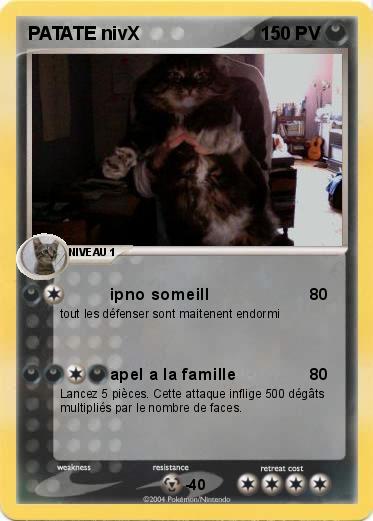 Pokemon PATATE nivX