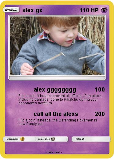 Pokemon alex gx