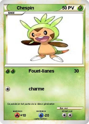 Pokemon Chespin