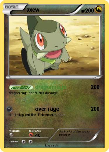 Pokemon axew