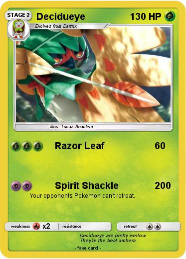 Pokemon Decidueye