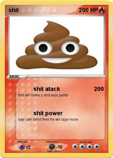 Pokemon shit