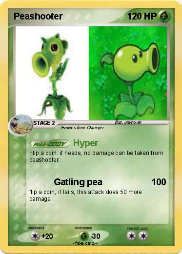 Pokemon Peashooter