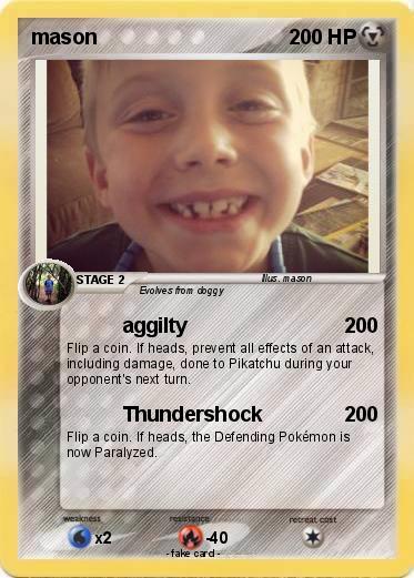 Pokemon mason