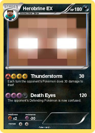 Pokemon Herobrine EX