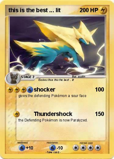Pokemon this is the best ... lit