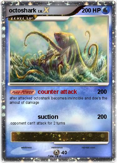 Pokemon octoshark