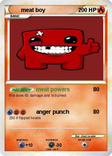 Pokemon meat boy