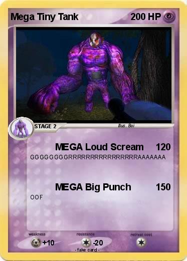 Pokemon Mega Tiny Tank