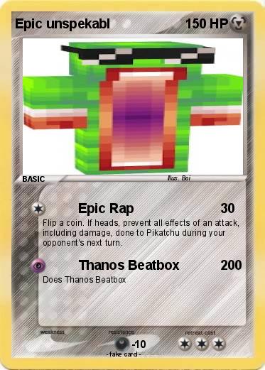 Pokemon Epic unspekabl