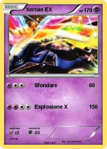 Pokemon Xernas EX