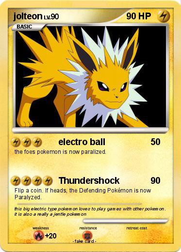 Pokemon jolteon