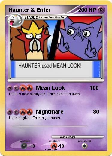Pokemon Haunter & Entei