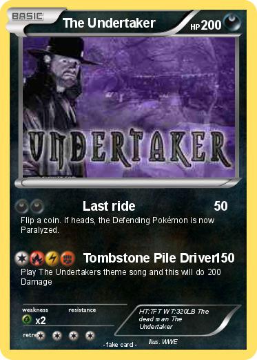 Pokemon The Undertaker