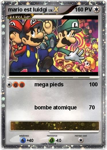 Pokemon mario est luidgi