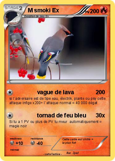 Pokemon M smoki Ex