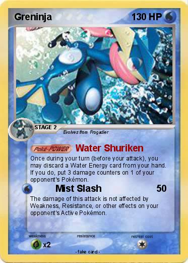 Pokemon Greninja
