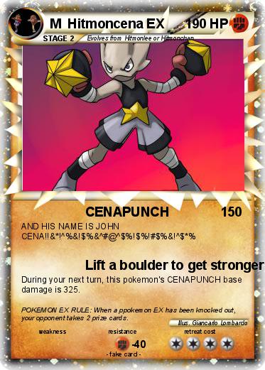 Pokemon M  Hitmoncena EX