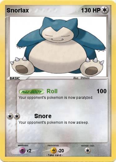 Pokemon Snorlax