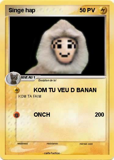 Pokemon Singe hap