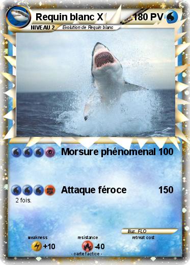 Pokemon Requin blanc X
