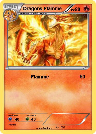 Pokemon Dragons Flamme