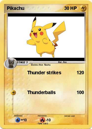 Pokemon Pikachu
