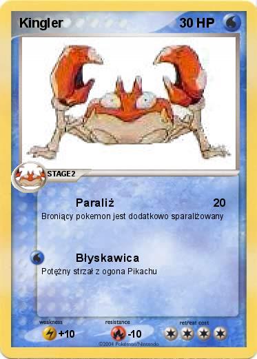 Pokemon Kingler