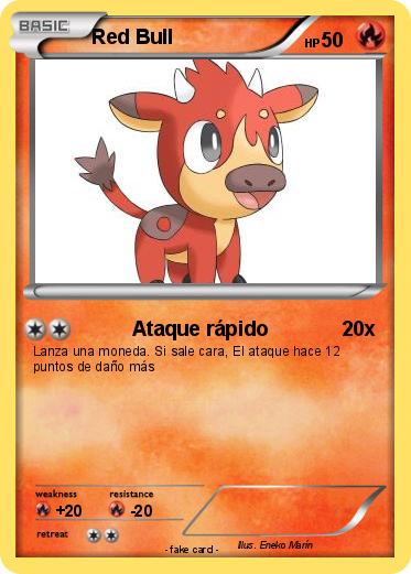 Pokemon Red Bull