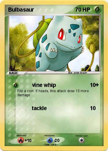 Pokemon Bulbasaur