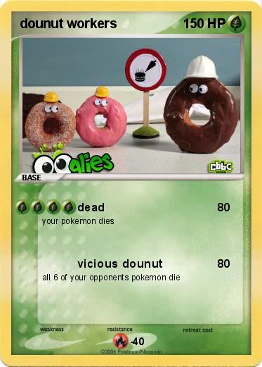 Pokemon dounut workers