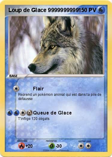 Pokemon Loup de Glace 9999999999