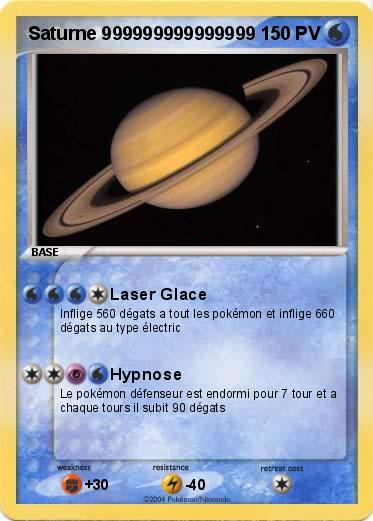 Pokemon Saturne 999999999999999