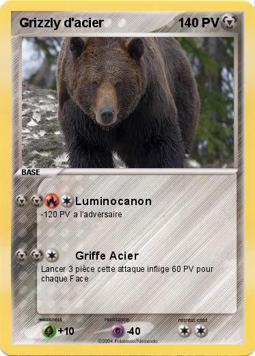 Pokemon Grizzly d'acier